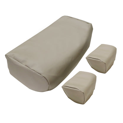 3PCS For 1982-2000 Club Car PRE-2000 DS Golf Cart Front Seat Cover Beige