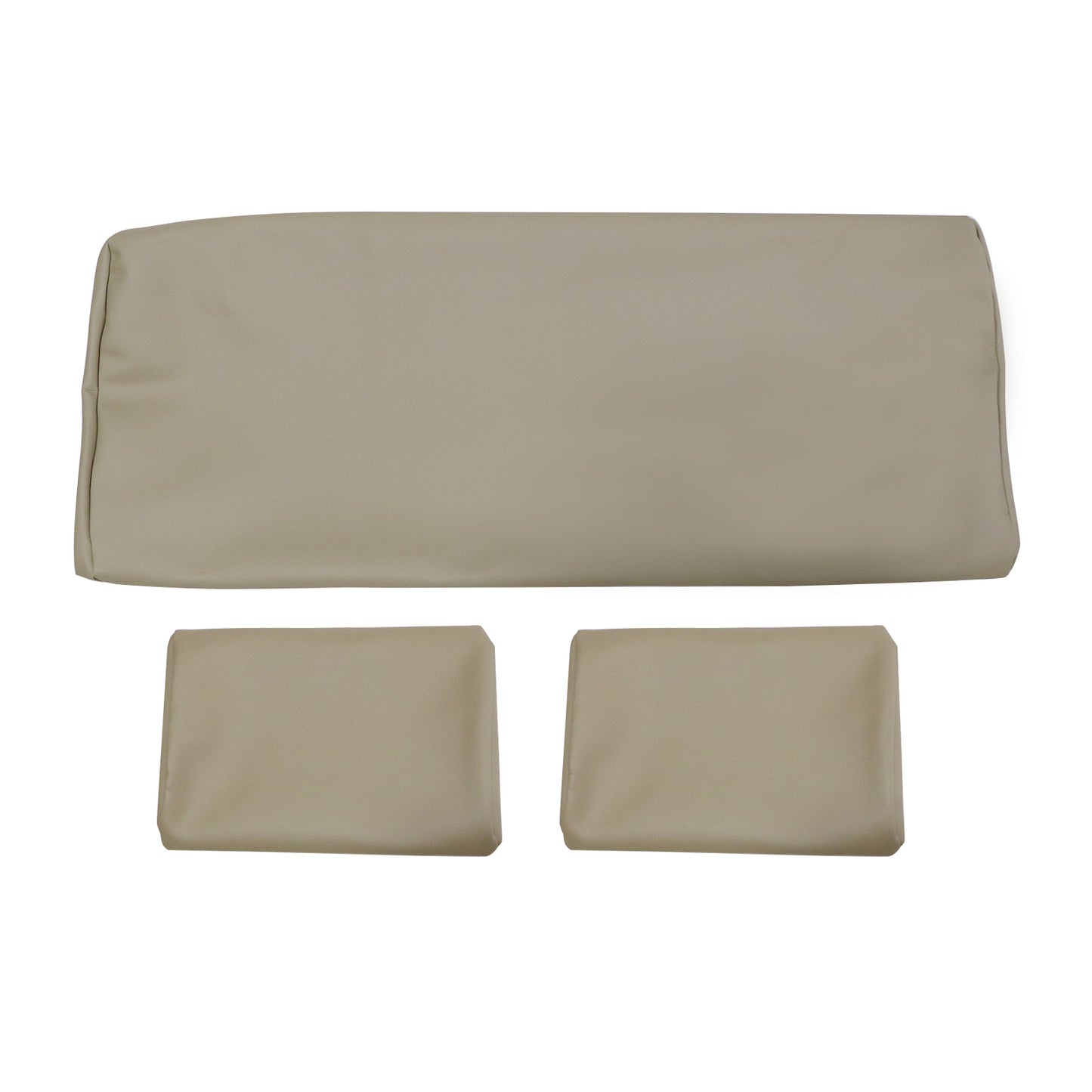 3PCS For 1982-2000 Club Car PRE-2000 DS Golf Cart Front Seat Cover Beige