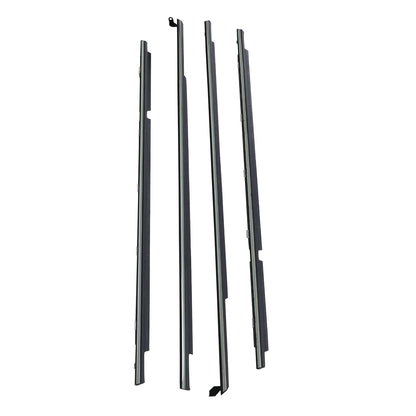 For TOYOTA Corolla EE110 AE110 AE111 GLASS SEAL DOOR BLACK BELT WEATHERSTRIP