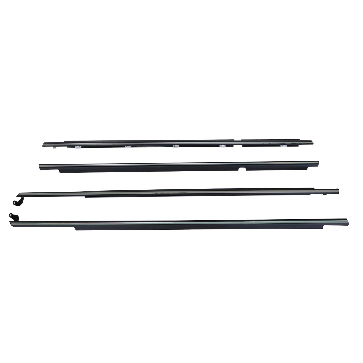 For TOYOTA Corolla EE110 AE110 AE111 GLASS SEAL DOOR BLACK BELT WEATHERSTRIP