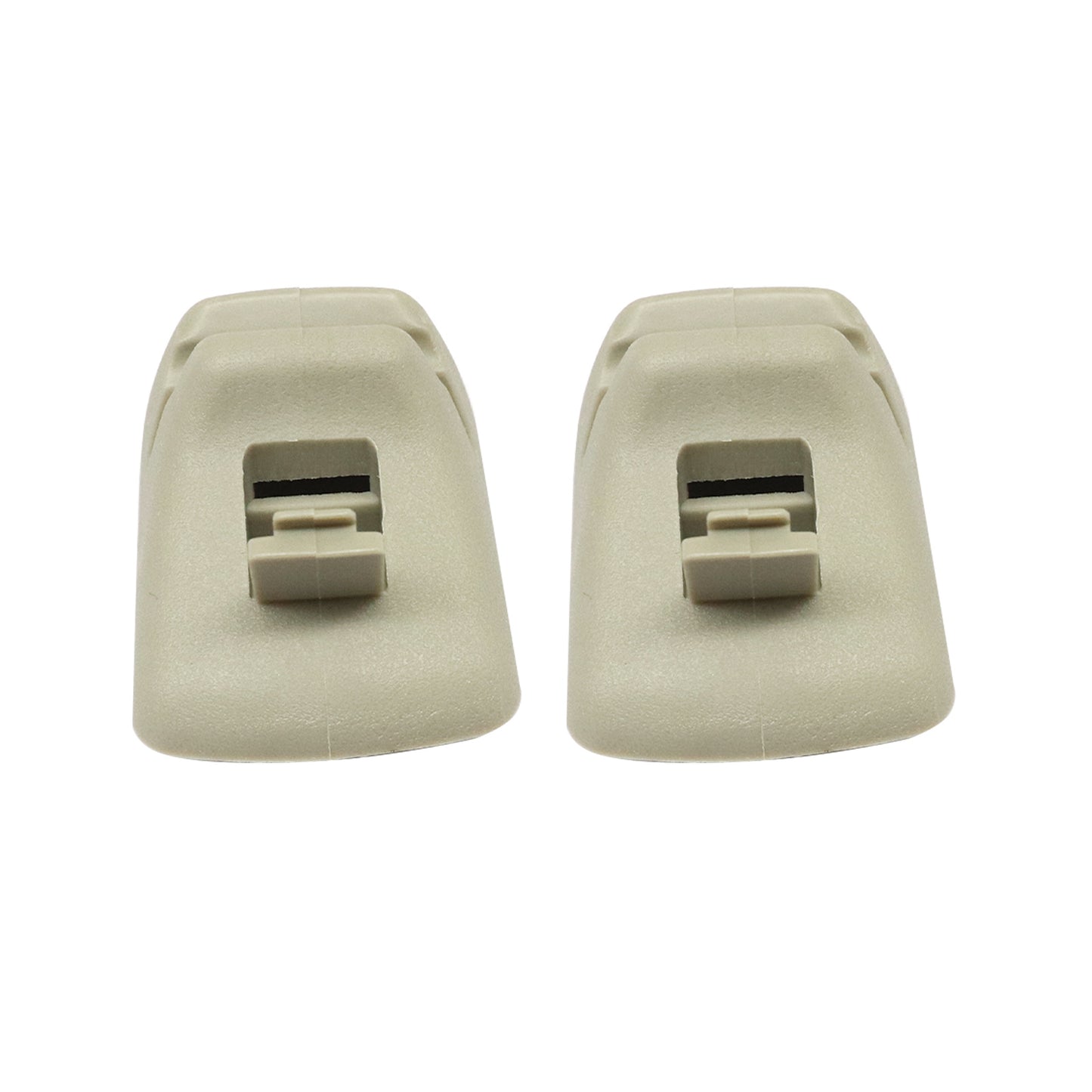 Pair Grey Sun Visor Retainer Clip For Ford Focus SE Sedan 4-Door 2.0L 2001