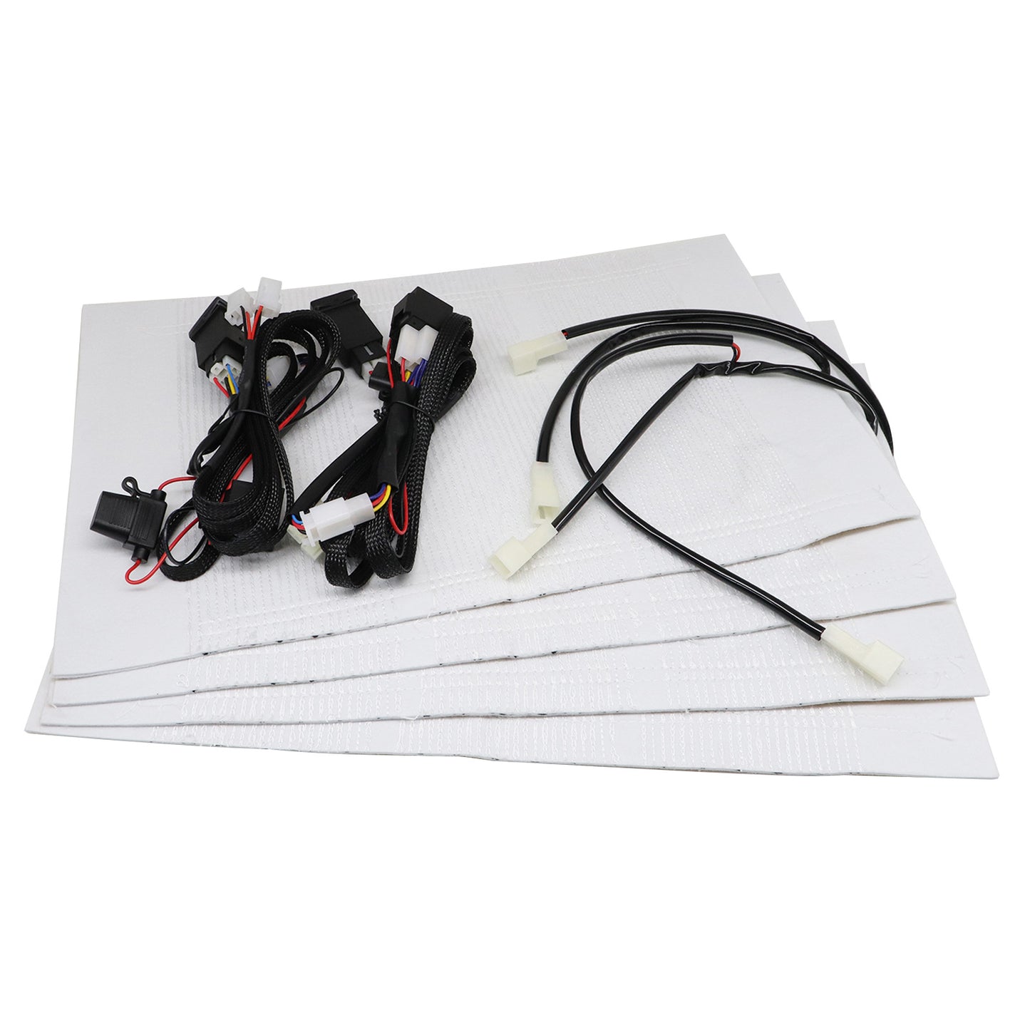 Seat heater set,2 seats heated seat,2-dials switch fits many Toyota cars trucks