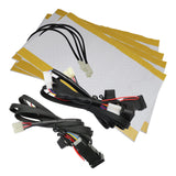 Seat heater set,2 seats heated seat,2-dials switch fits many Toyota cars trucks
