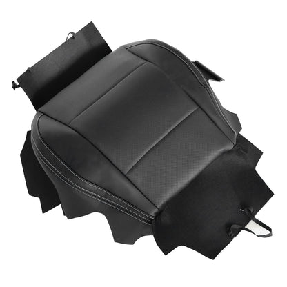 Fits 2015-17 Subaru Legacy Passenger Perforated Leather Bottom Seat Cover Black