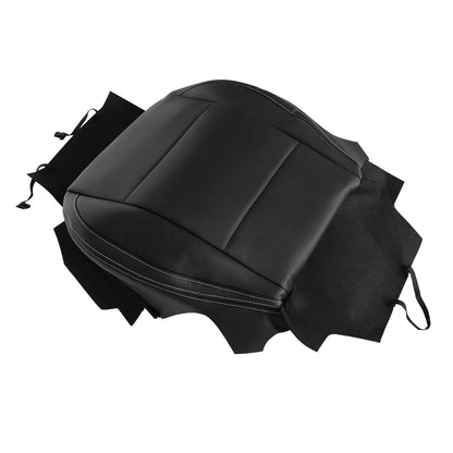 Fits 2015-17 Subaru Legacy Passenger Perforated Leather Bottom Seat Cover Black