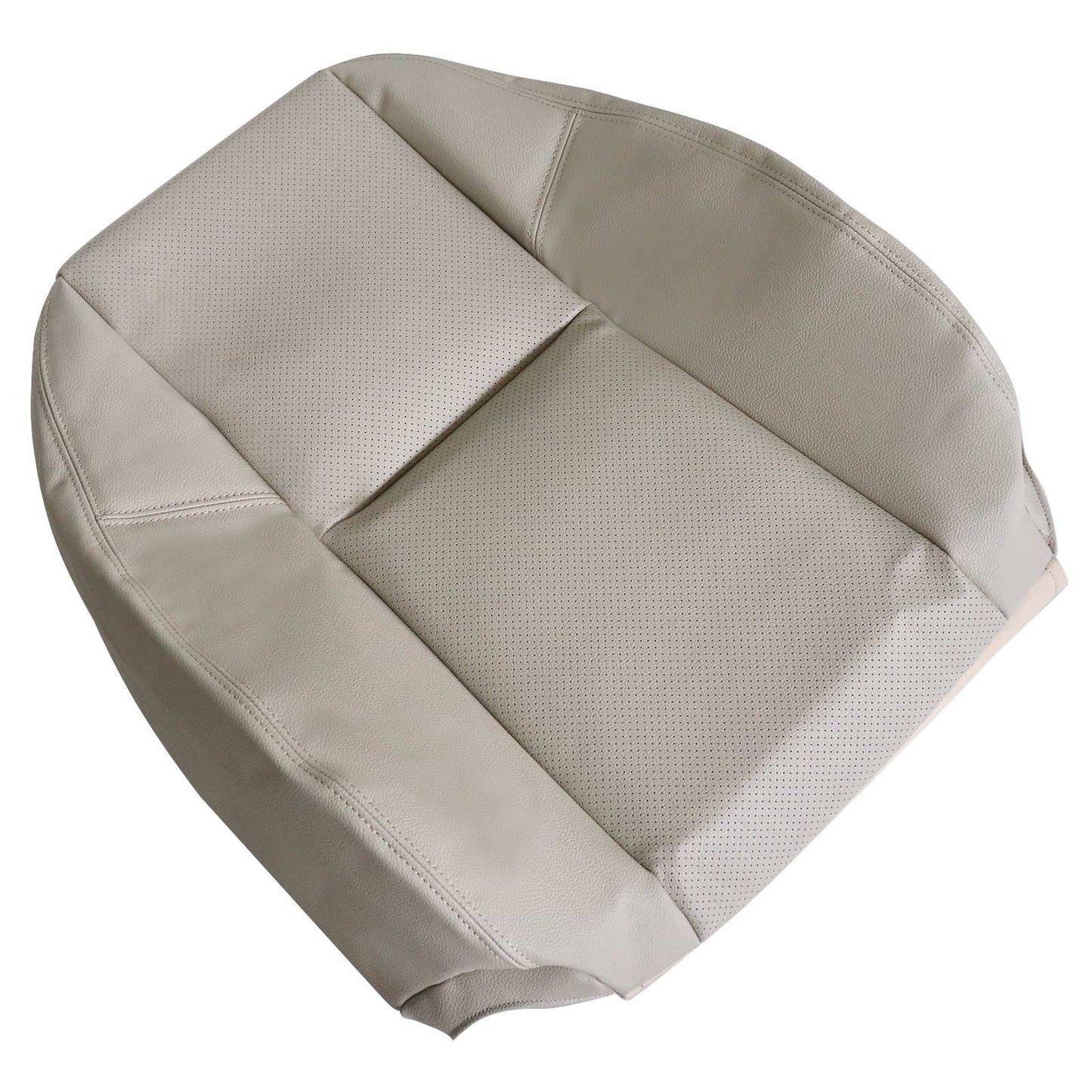 Driver Top Leather PERFORATED Seat Cover Tan For 2007 2008 Cadillac Escalade US