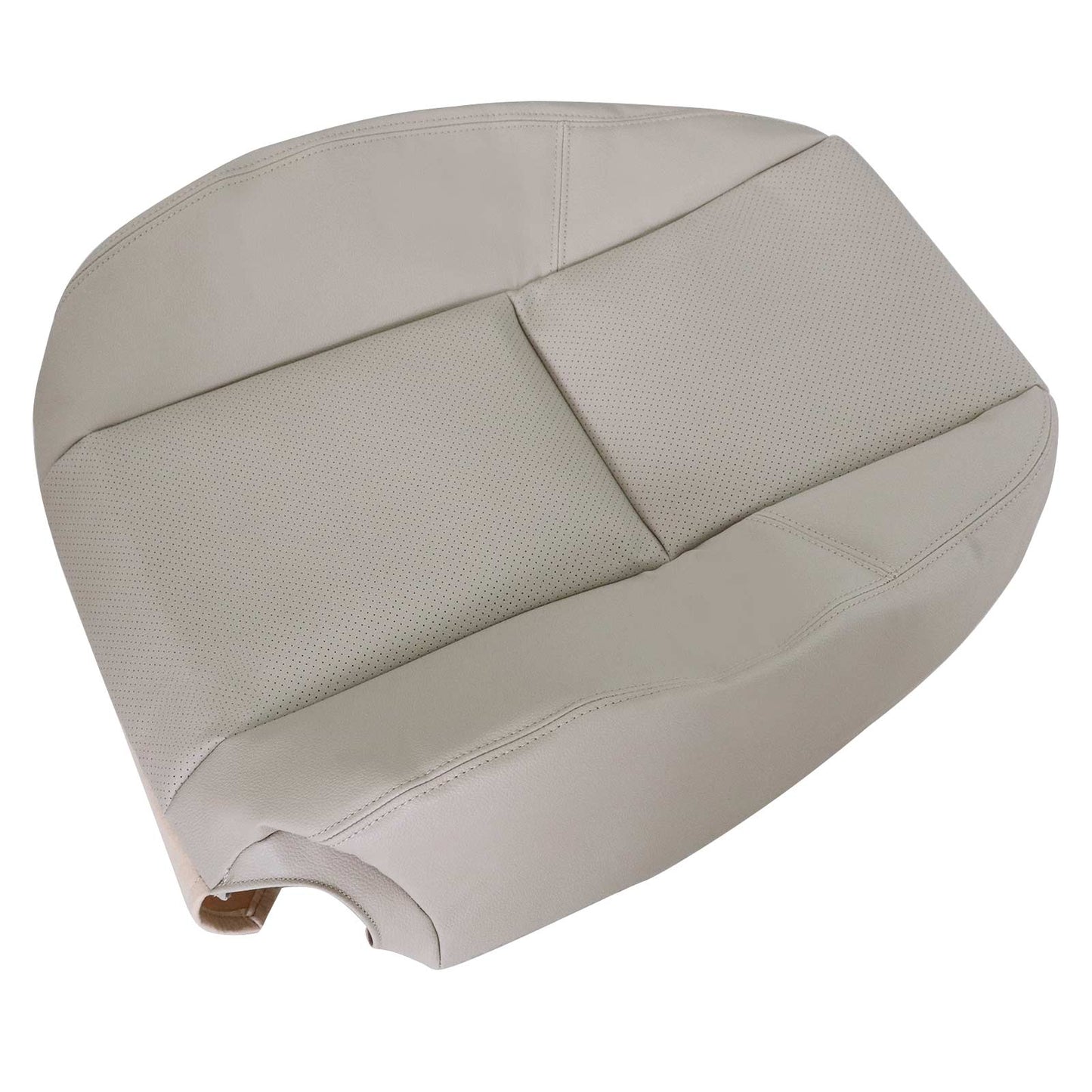 Driver Top Leather PERFORATED Seat Cover Tan For 2007 2008 Cadillac Escalade US