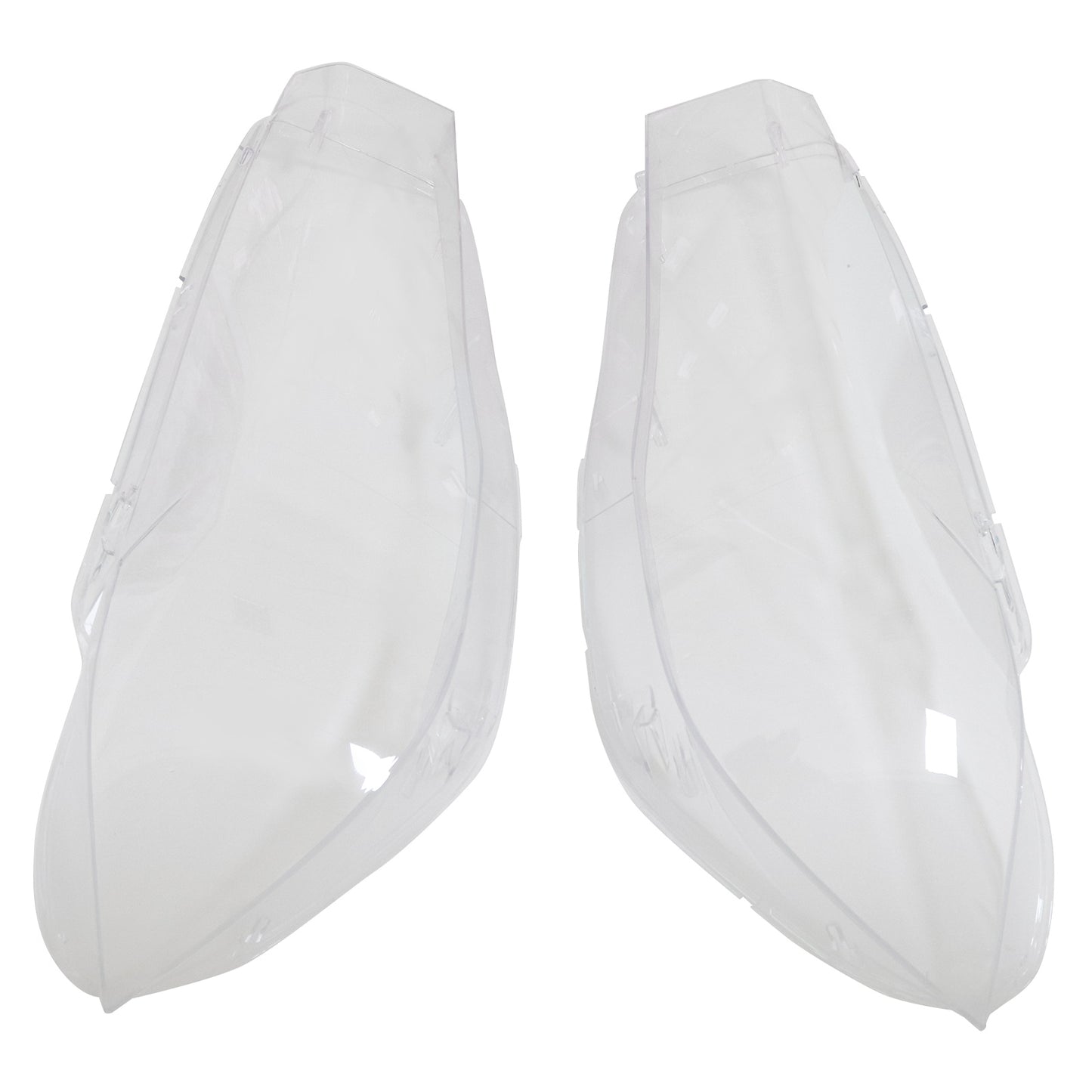 Fit BMW X5 F15 F16 X6 2014-2018 Pair Headlight Headlamp Lens Cover Replacement