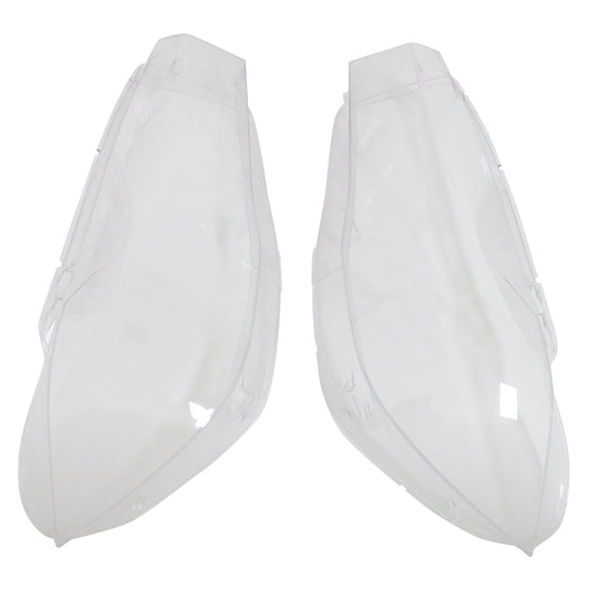 Fit BMW X5 F15 F16 X6 2014-2018 Pair Headlight Headlamp Lens Cover Replacement