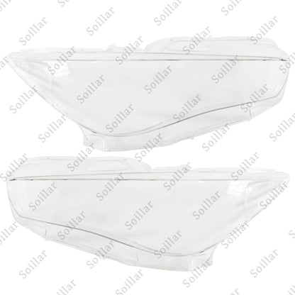 Headlight Pair Headlamp Lens Cover For Infiniti Q50 2014-2021 Front Left Right