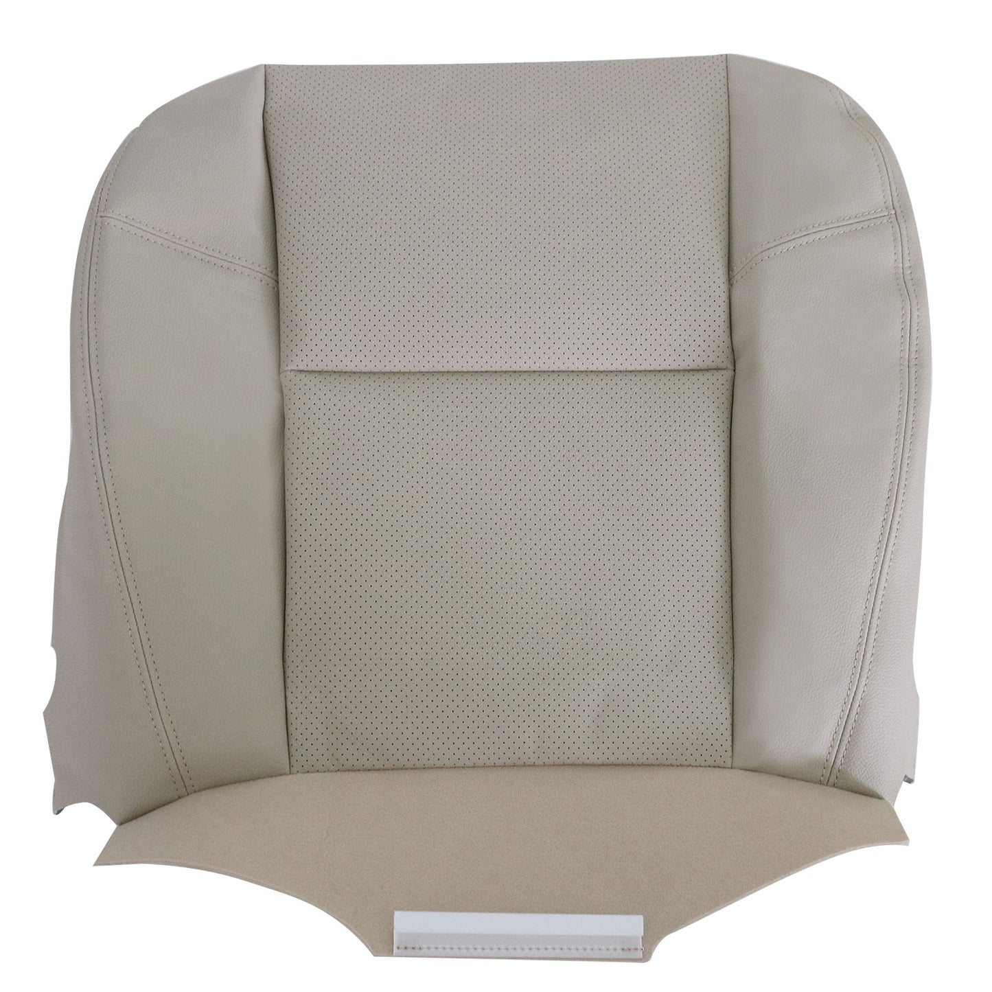 Driver Bottom Leather PERFORATED Seat Cover Tan For 2007 2008 Cadillac Escalade
