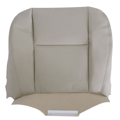 Driver Bottom Leather PERFORATED Seat Cover Tan For 2007 2008 Cadillac Escalade