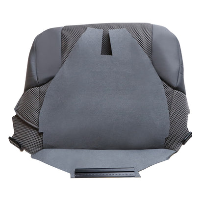 For 2005-2019 Nissan Frontier Driver Bottom Replacement Cloth Seat Cover Gray /W