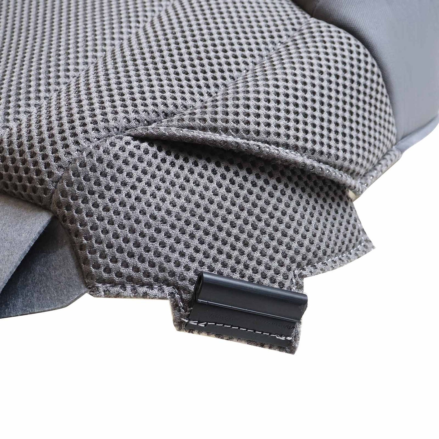 For 2005-2019 Nissan Frontier- S, SV,Passenger Bottom Cloth Seat Cover Gray / W