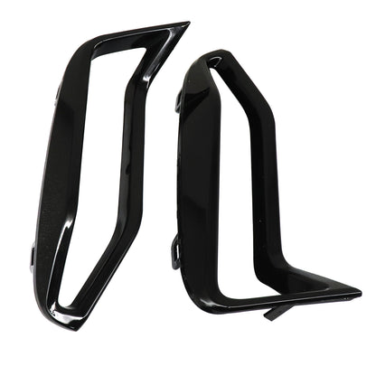 Front Bumper Side Grill Black Trim Pair Set For BMW 3' G20 G21 M340i