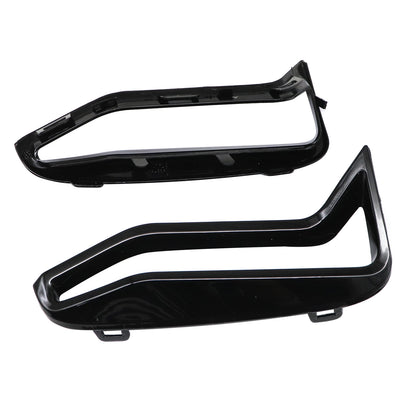Front Bumper Side Grill Black Trim Pair Set For BMW 3' G20 G21 M340i