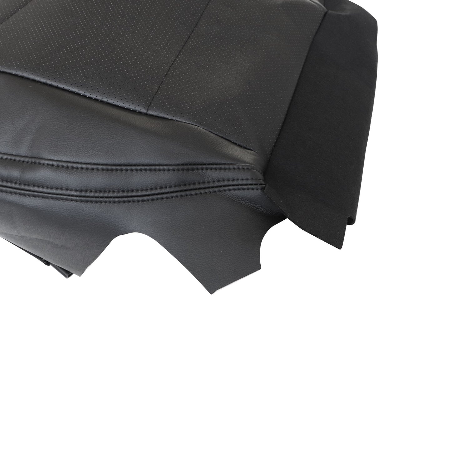 For 2015-2019 Subaru Outback Legacy Passenger Bottom Leather Seat Cover Black