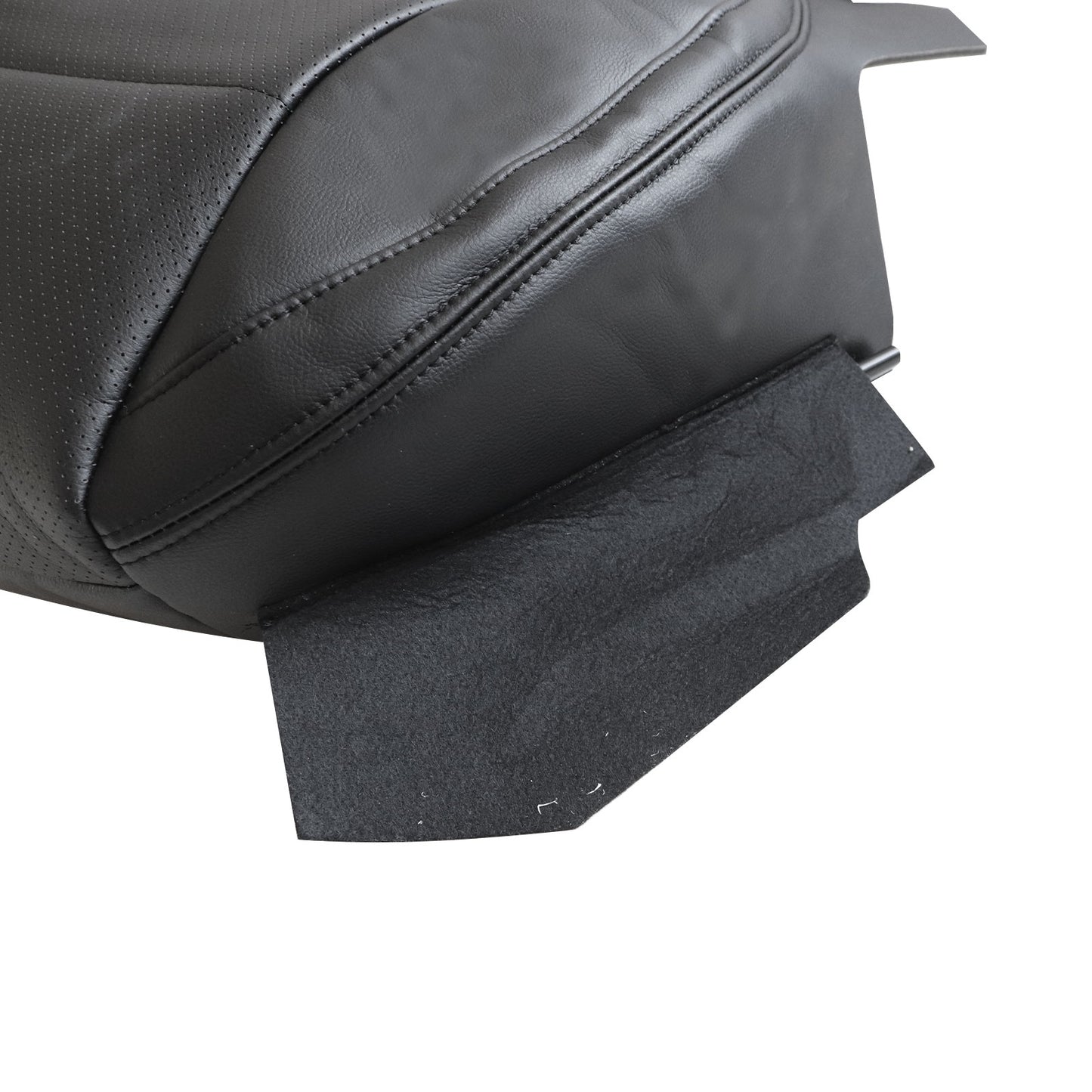 For 2015-2019 Subaru Outback Legacy Passenger Bottom Leather Seat Cover Black