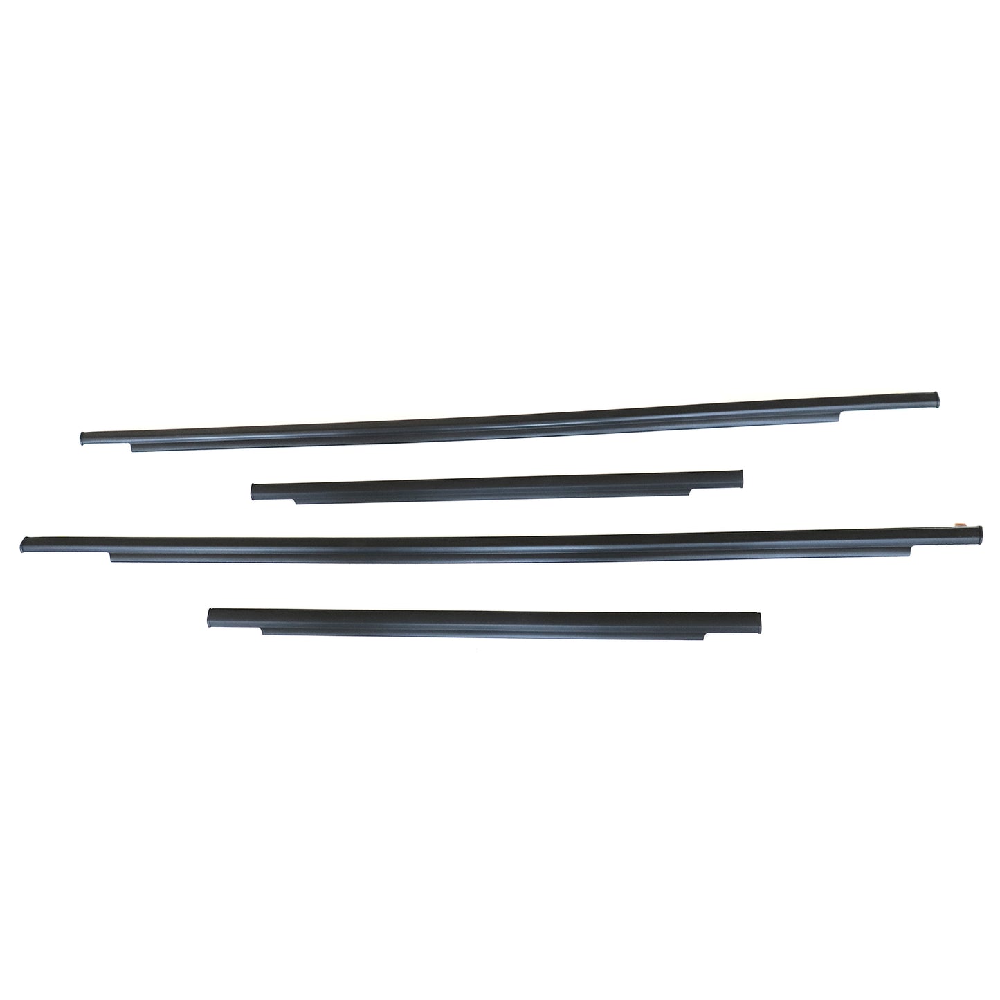 Door Window Moulding Trim Seal Belt Fit Toyota FJ Cruiser Weatherstrip 07-14 US
