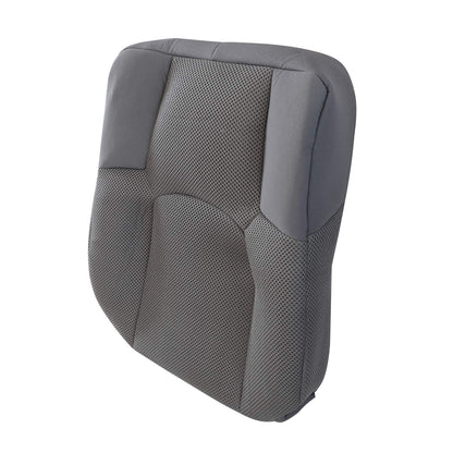 For 2005-2019 Nissan Frontier Driver Top Back Replacement Cloth Seat Cover Gray