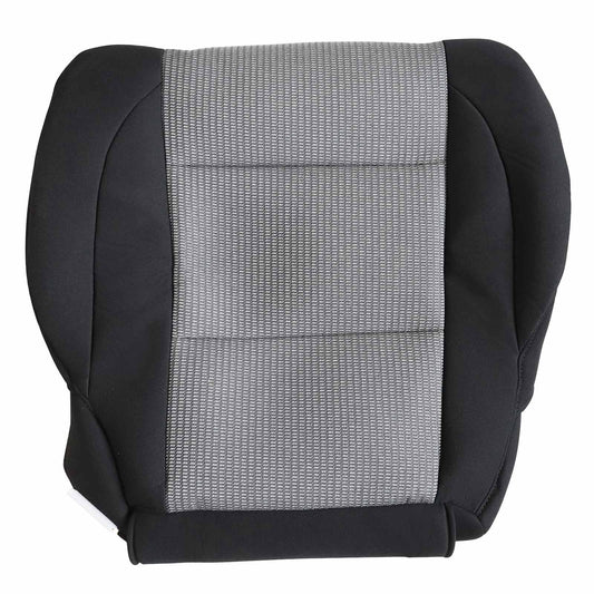 For 2004-2007 Nissan Titan SE Driver Side Cloth Bottom Seat Cover Black & Gray