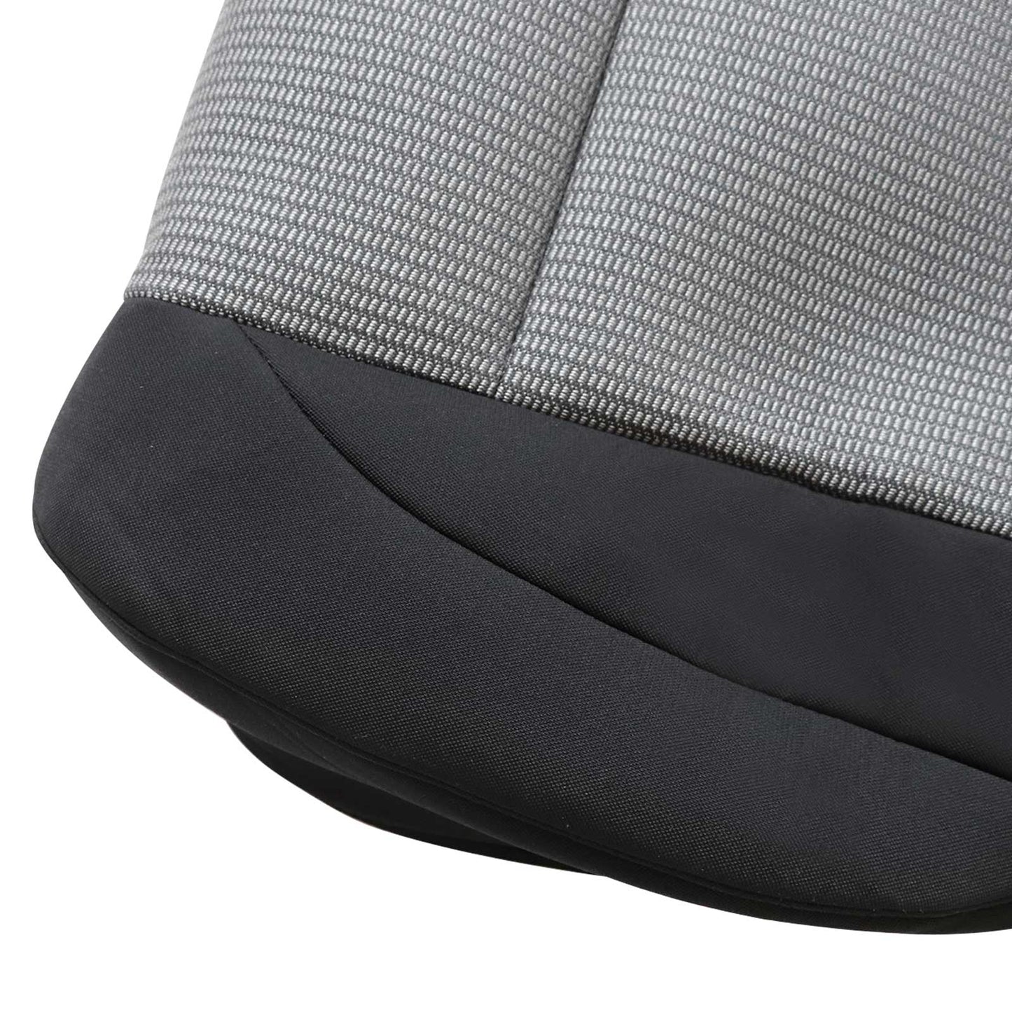 For 2004-2007 Nissan Titan SE Driver Side Cloth Bottom Seat Cover Black & Gray