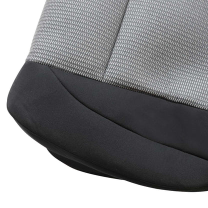 For 2004-2007 Nissan Titan SE Driver Side Cloth Bottom Seat Cover Black & Gray