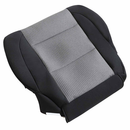 For 2004-2007 Nissan Titan SE Driver Side Cloth Bottom Seat Cover Black & Gray