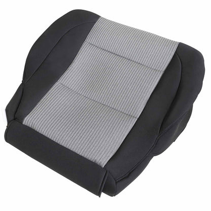 For 2004-2007 Nissan Titan SE Driver Side Cloth Bottom Seat Cover Black & Gray