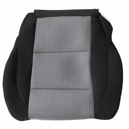 For 2004-2007 Nissan Titan SE Driver Side Cloth Bottom Seat Cover Black & Gray
