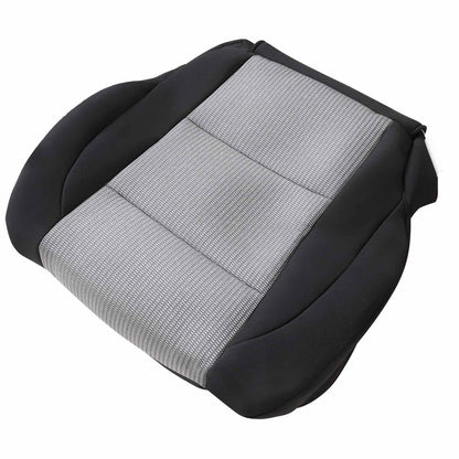 For 2004-2007 Nissan Titan SE Driver Side Cloth Bottom Seat Cover Black & Gray