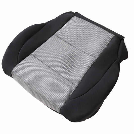 For 2004-2007 Nissan Titan SE Driver Side Cloth Bottom Seat Cover Black & Gray