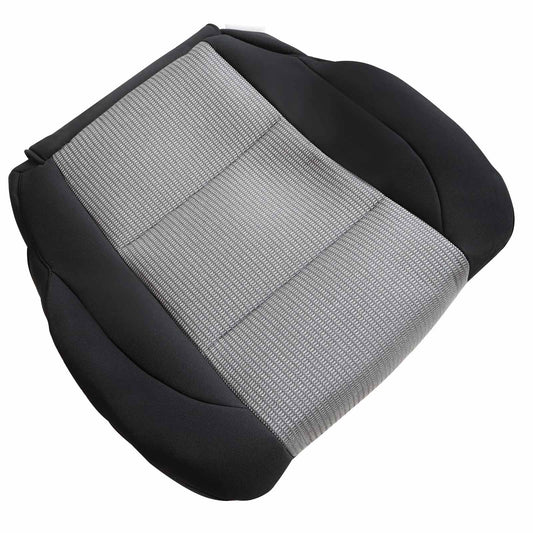 For 2004-2007 Nissan Titan SE Driver Side Cloth Bottom Seat Cover Black & Gray