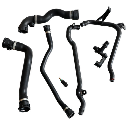 7 Pcs Expansion Tank Coolant Radiator Hose Kit For BMW E46 323i 328i 325i 330i
