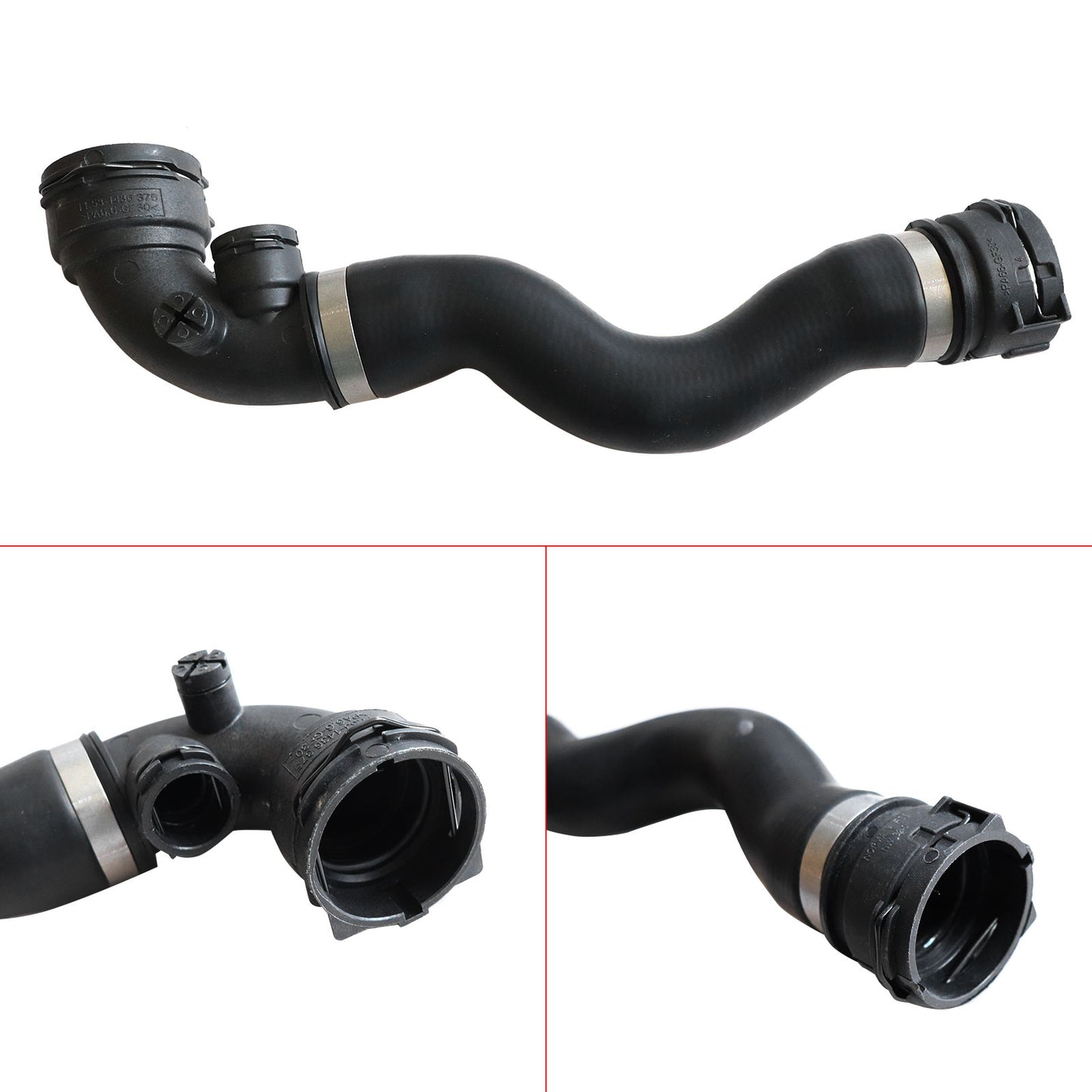 7 Pcs Expansion Tank Coolant Radiator Hose Kit For BMW E46 323i 328i 325i 330i