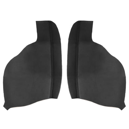 For 2011-2017 Honda Odyssey Door Armrest Replacement Cover Leather Black