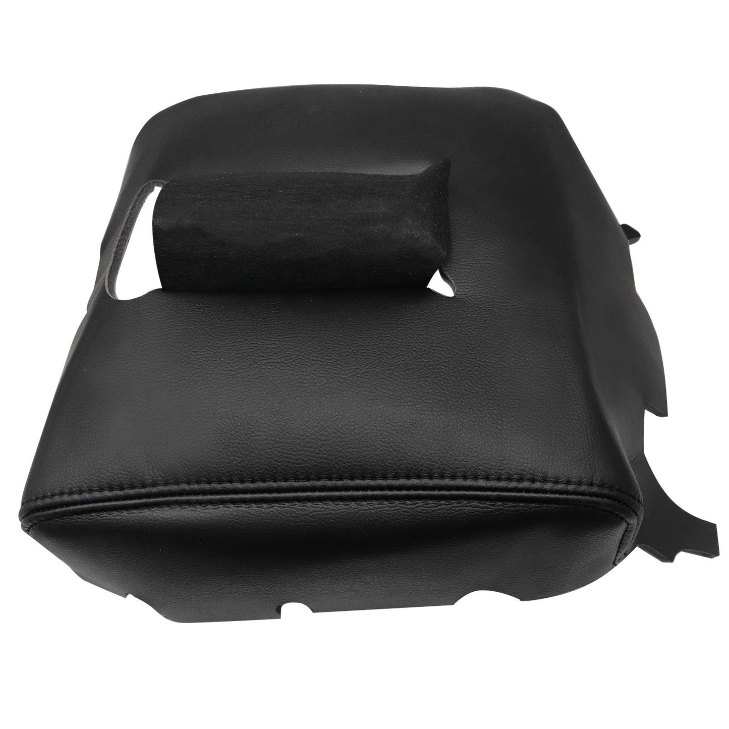 Fits Chevy Silverado GMC Sierra 14-18 Center Console Lid Armrest Cover Black