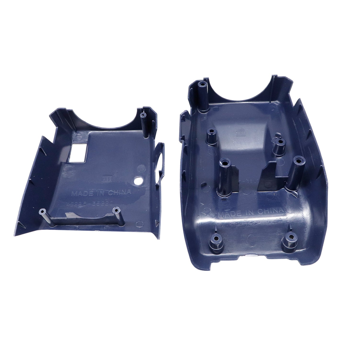 New For Toyota Pickup 4Runner Hilux 86-88 Steering Column Cover Blue Set No Tilt