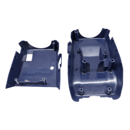 New For Toyota Pickup 4Runner Hilux 86-88 Steering Column Cover Blue Set No Tilt