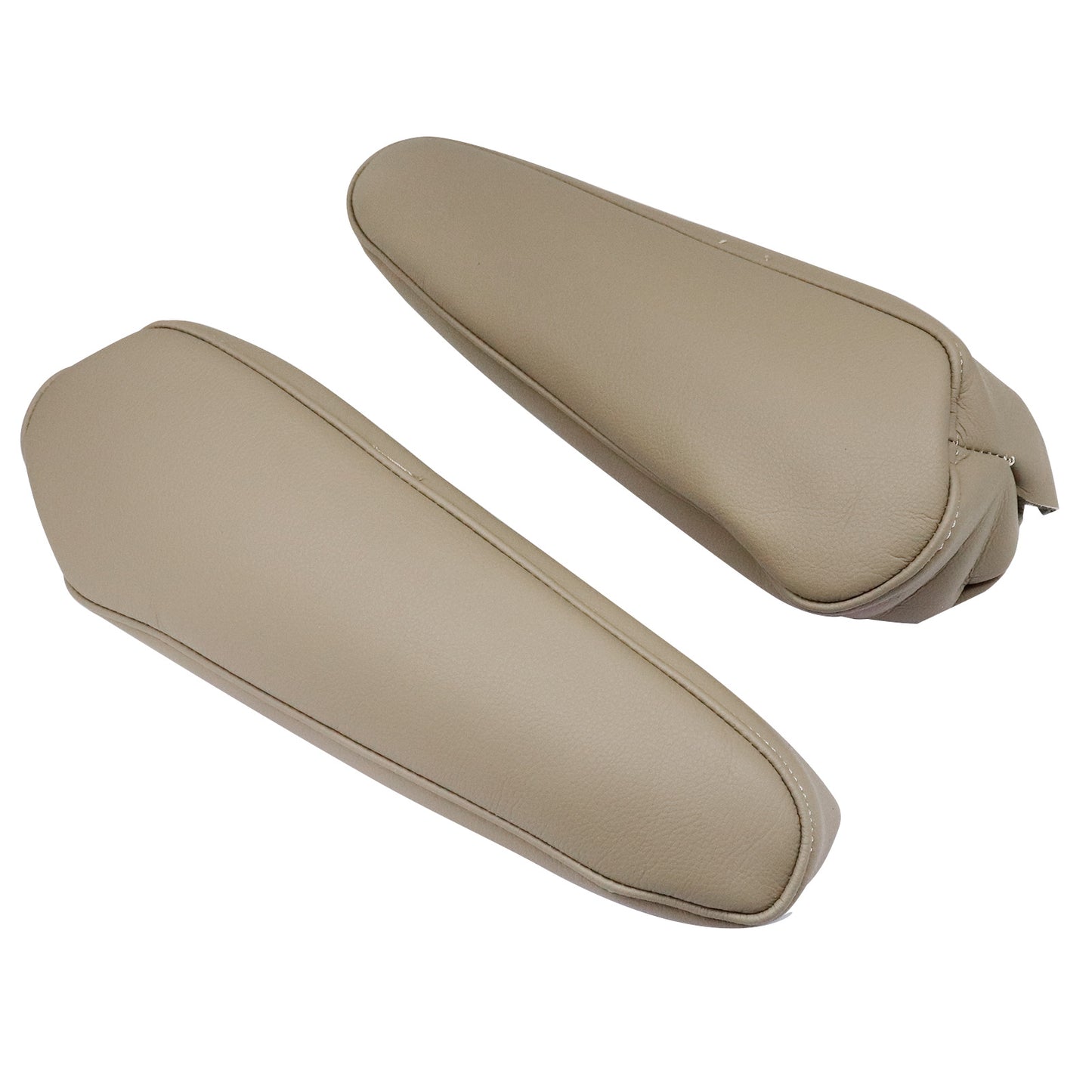 New Front Seat Armrest Cover Tan Leather Fits 1998-2007 Toyota Land Cruiser
