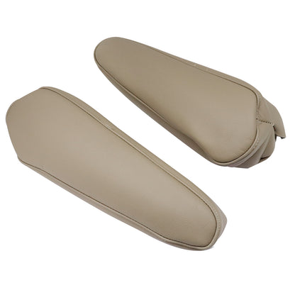 New Front Seat Armrest Cover Tan Leather Fits 1998-2007 Toyota Land Cruiser