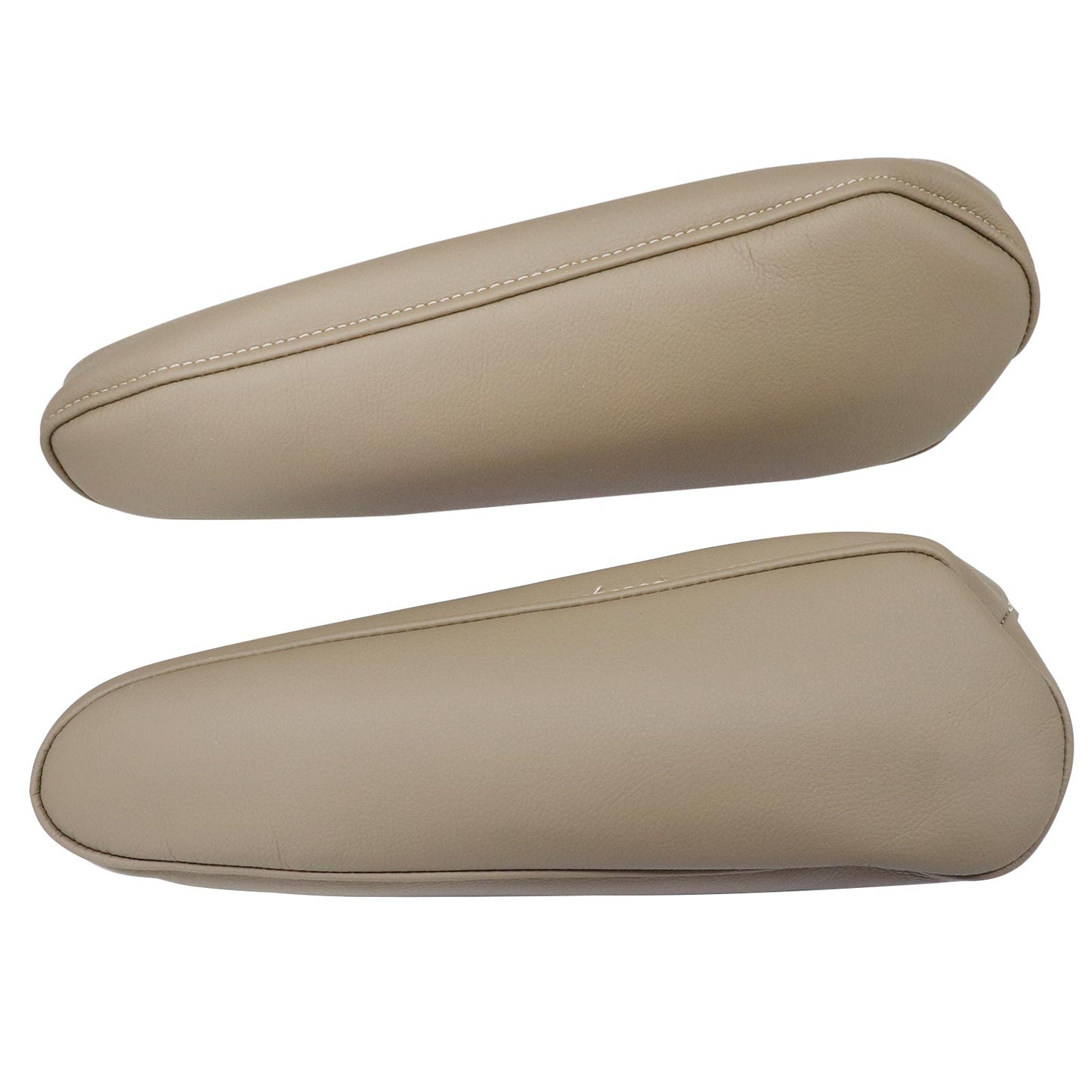 New Front Seat Armrest Cover Tan Leather Fits 1998-2007 Toyota Land Cruiser
