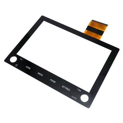 New 1x 8" Touch Screen 2 knobs For Mitsubishi Outlander 20-22 8740A130 8740A040