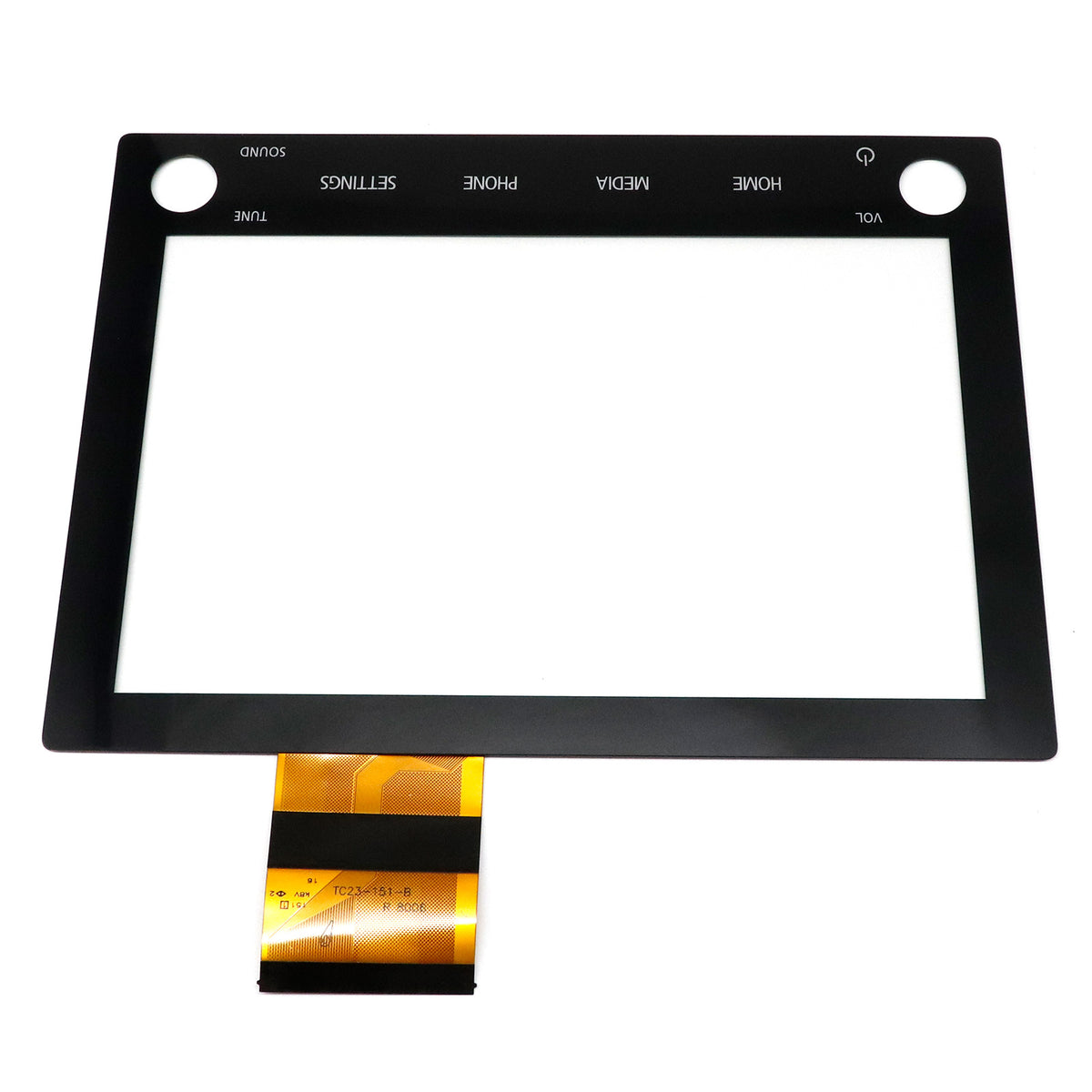 New 1x 8" Touch Screen 2 knobs For Mitsubishi Outlander 20-22 8740A130 8740A040