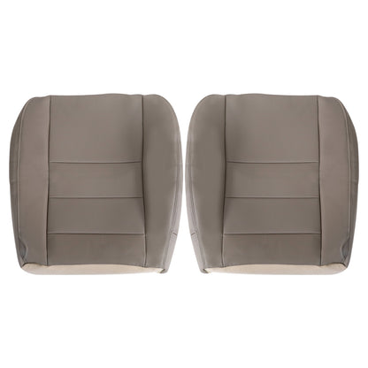 For 2002-2005 Ford Excursion Limited Driver & Passenger Bottom Leather Cover Tan