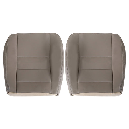 For 2002-2005 Ford Excursion Limited Driver & Passenger Bottom Leather Cover Tan