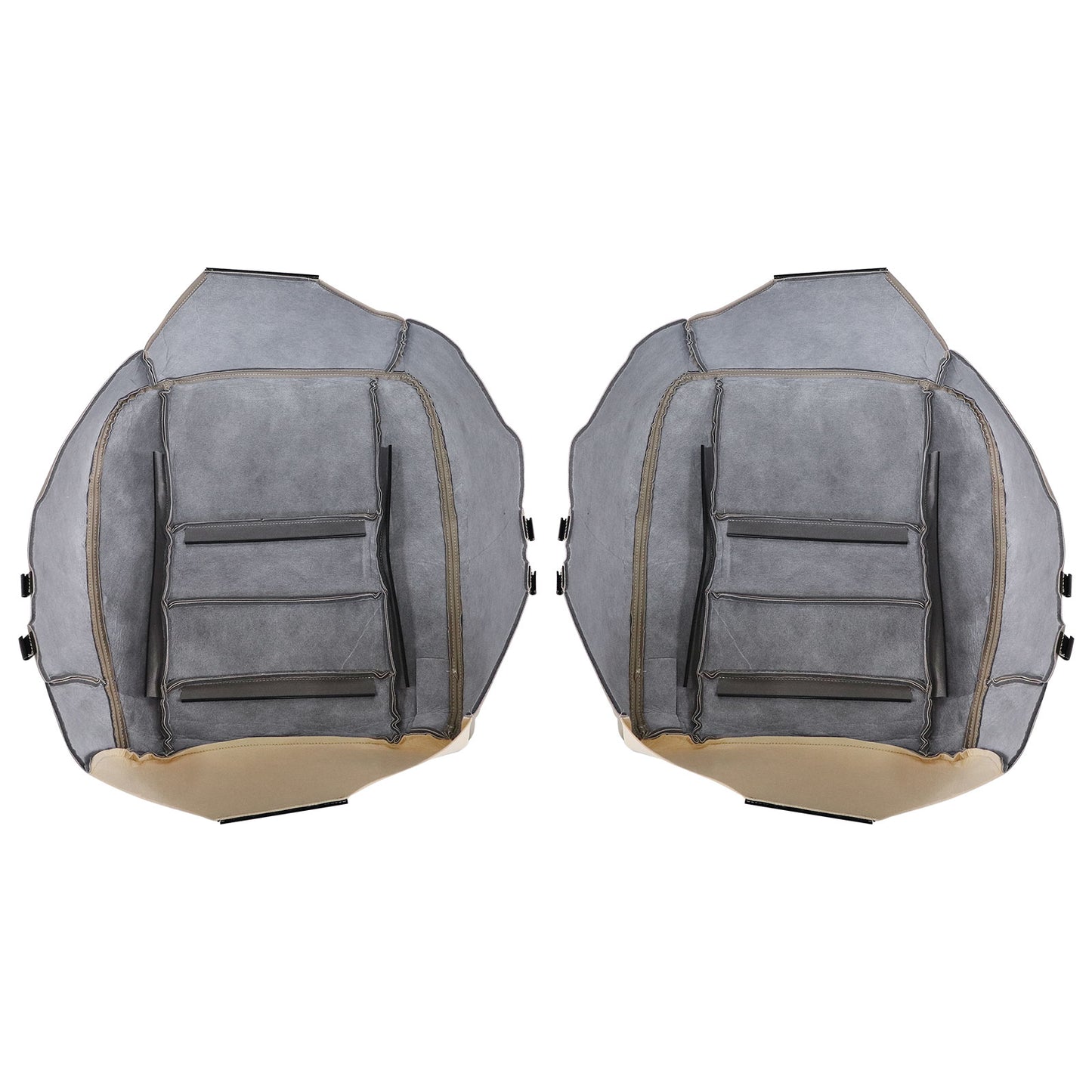For 2002-2005 Ford Excursion Limited Driver & Passenger Bottom Leather Cover Tan