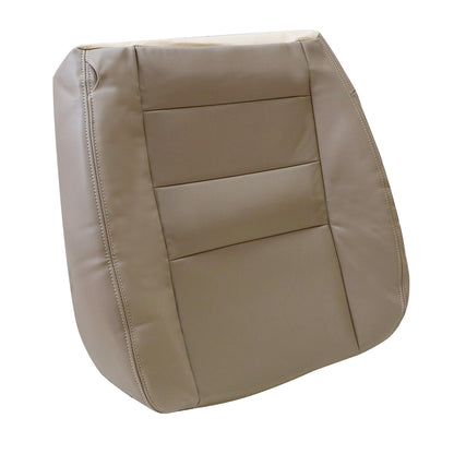 For Ford F250 F350 Super Duty 2002-2007 Driver Bottom Leather Seat Cover TAN