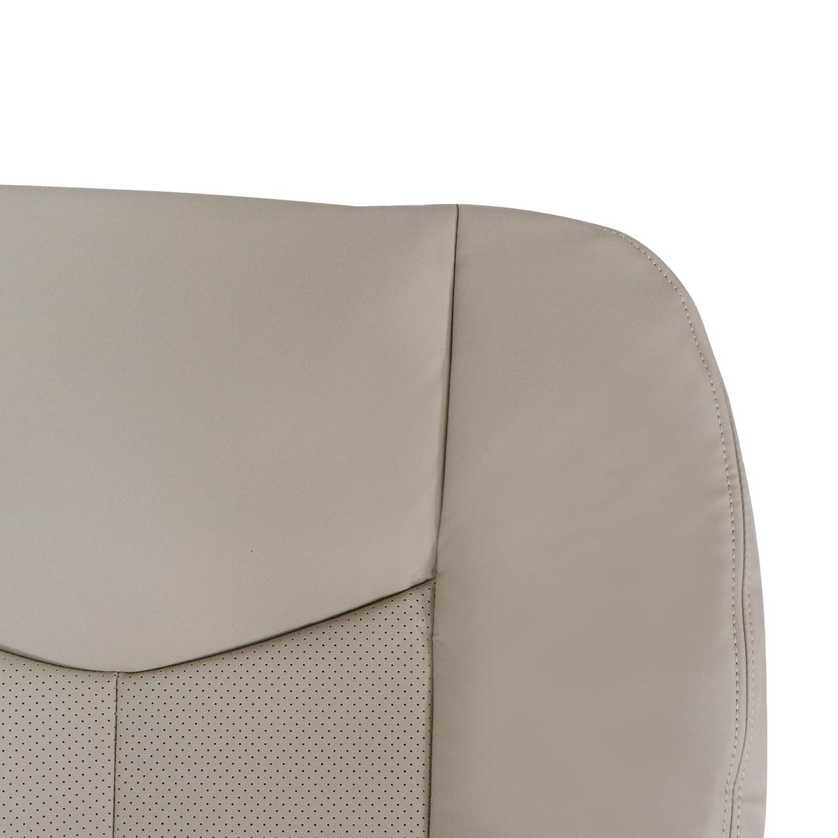 Fits 2003 2004 2005 2006 Cadillac Escalade Driver Bottom Leather Seat Cover Tan
