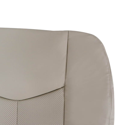 Fits 2003 2004 2005 2006 Cadillac Escalade Driver Bottom Leather Seat Cover Tan